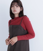 ウールブレンドニットシリーズ モックネック＊