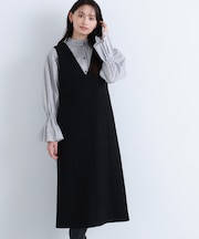 圧縮ジャージーシリーズ ジャンパースカート＊
