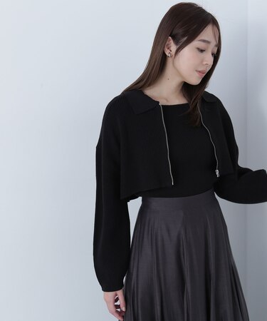 ポロジップカーデセット＊