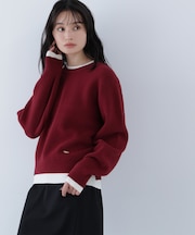 ミニフェザーレイヤードライクニット＊