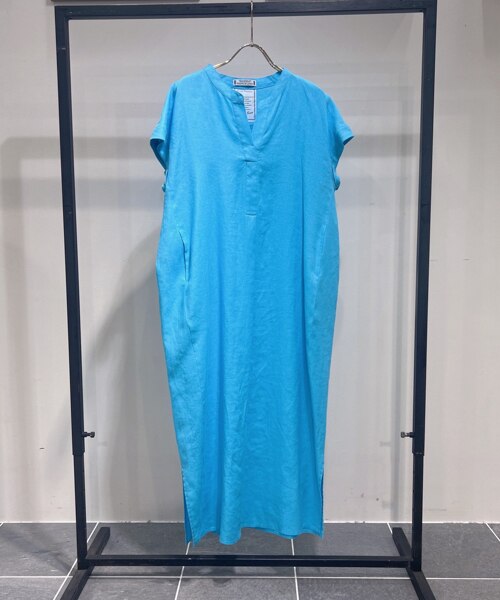 値下げしました！【BLUEFRONCE】リネンロングワンピース フレンチリネンロングワンピース/BLUE FRONCE 8973｜BLUE FRONCE