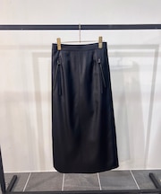 レザーライクドッキングスカート