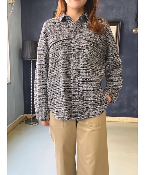 プリーツプリーズ　シャツジャケット PLEATS PLEASE ISSEY MIYAKE - PLEATS PLEASE プリーツプリーズ
