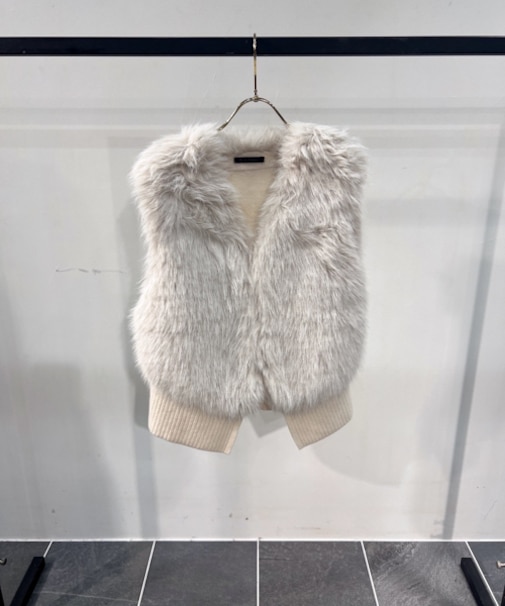 ニットコンビエコファーベスト