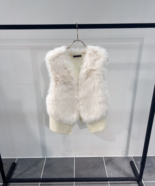 ニットコンビエコファーベスト