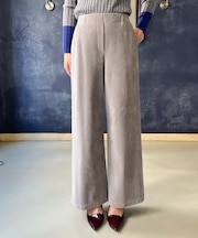 コーデュロイワイドパンツ