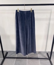 コーデュロイワイドパンツ