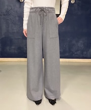 TR起毛ワイドパンツ
