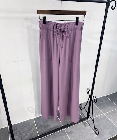 TR起毛ワイドパンツ