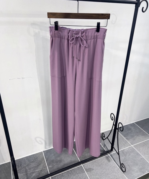 TR起毛ワイドパンツ