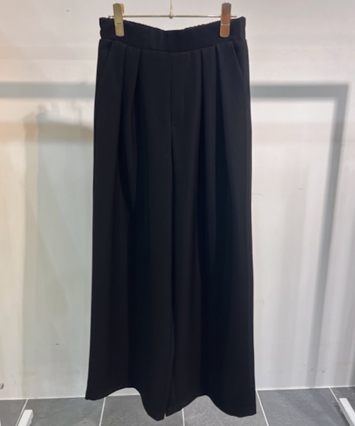 ダブルタックセミワイドパンツ