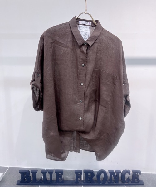 リネンシャツ｜ブルーフロンセの通販｜&mall（アンドモール）三井