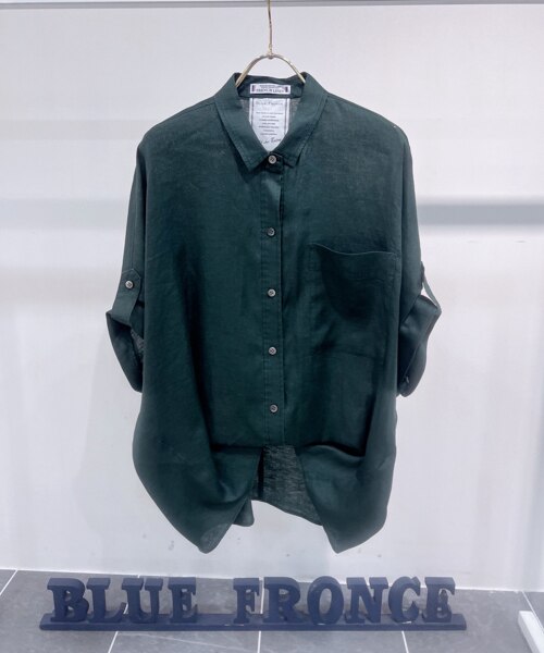 リネンシャツ｜ブルーフロンセの通販｜&mall（アンドモール）三井