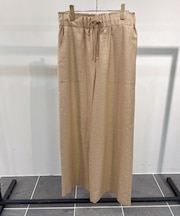麻調パンツ