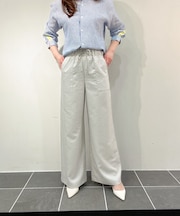 麻調パンツ
