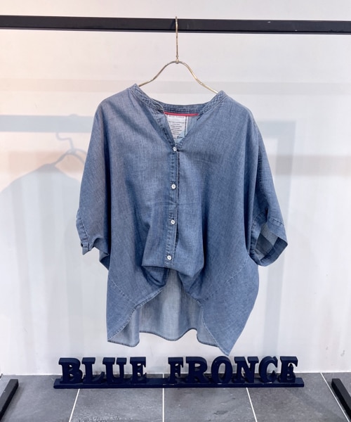 シャツ+ブラウス(長袖+七分) BLUE FRONCE BLUE FRONCE [ブルーフロンセ] | s.cute