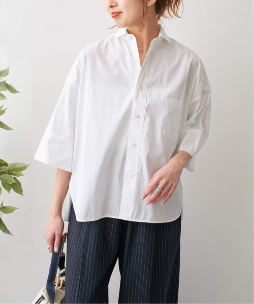 ティッカ　スクエア　半袖　ダブルカフス　シャツ TICCA / ティッカ スクエア半袖ダブルカフスシャツ｜スピック