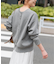 《WEB限定》2WAYスナップボタンロゴニット