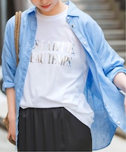 《追加2》箔ロゴプリントTシャツ