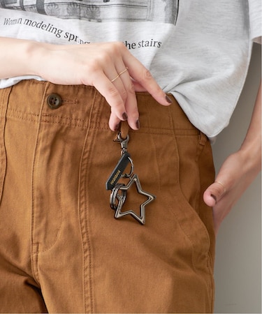 《追加》HASHIBAMI / ハシバミ カラビナキーリング スター