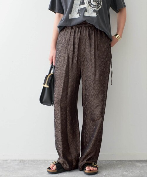 TICCA / ティッカ レオパードジャガードパンツ｜スピックアンドスパン