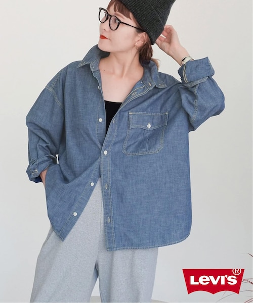 Levi’s別注SMU LS ZANDT CROPPED SHIRT Levi's/リーバイス 別注SMU LS ZANDT CROPPED SHIRT（シャツ