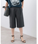 フェイクヌバックハーフパンツ