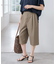 フェイクヌバックハーフパンツ