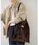 《一部店舗+WEB限定》Uhr/ウーア 別注Velour Tote