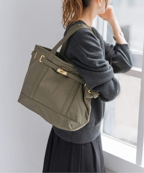 sita parantica ナイロン Tote Bag ライトグレー M 新品 sita parantica ナイロン Tote Bag ライトグレー M 新品
