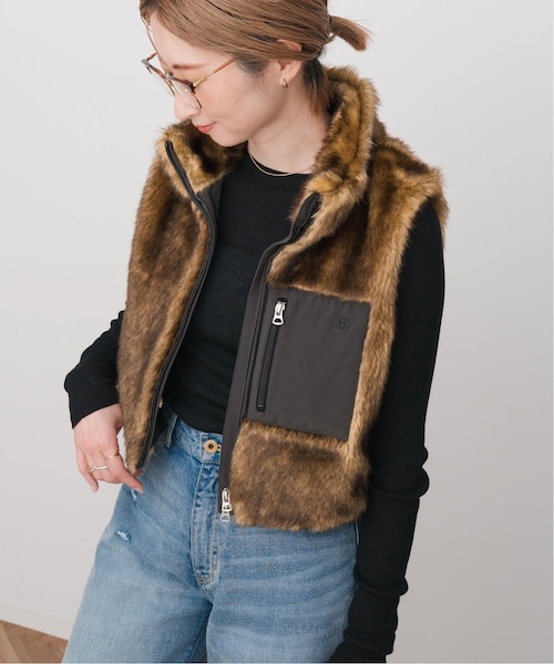 Spick and Span TICCA / ティッカ WOOLファーベスト Spick and Span TICCA/ティッカ WOOLファーベスト