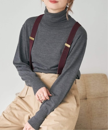 《手洗い可 / 追加》18Gタートルネックプルオーバー