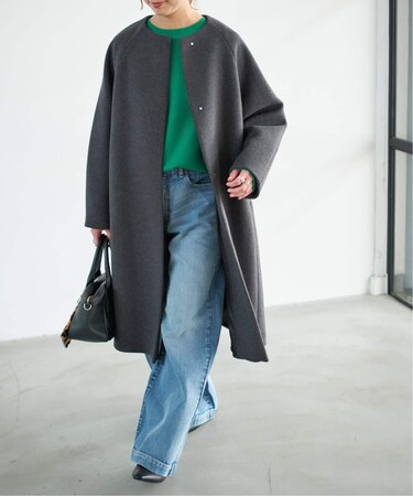 S160ビーバーノーカラーコート