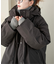 2WAY撥水ダウンハーフコート