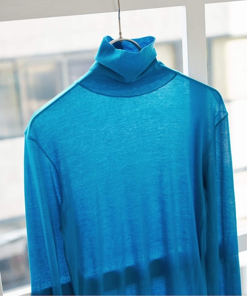 《追加》シアーハイネックプルオーバー