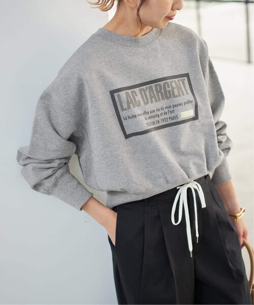 La Hutte / ラ ユット 別注クロップスウェット*｜スピックアンド