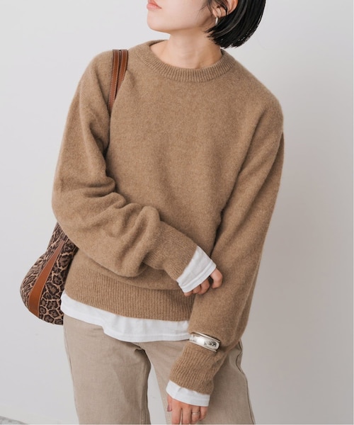 kamianyfitoさま専用　スピック&スパン　BABY ALPACAニット BABY ALPACAクルーニット｜スピックアンドスパンの通販｜&mall（アンド