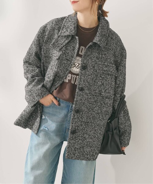 Spick & Span★美品★2024SS ツイードブルゾン ツイードブルゾン（その他ブルゾン／アウター）｜Spick and Span