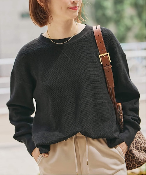 今季★スピックアンドスパン★前後2WAYワッフルプルオーバー 前後2WAYワッフルプルオーバー｜スピックアンドスパンの通販｜&mall