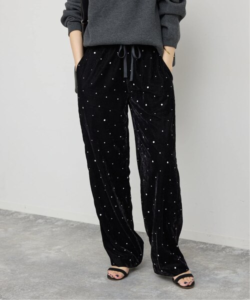 VIAN / グリッターベルベット イージーパンツ 【新品、未使用】 WEB限定追加》VIAN / ヴィアン グリッターベルベットイージーパンツ
