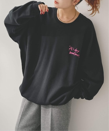 Higuchi*S2wayオーバーサイズスウェット