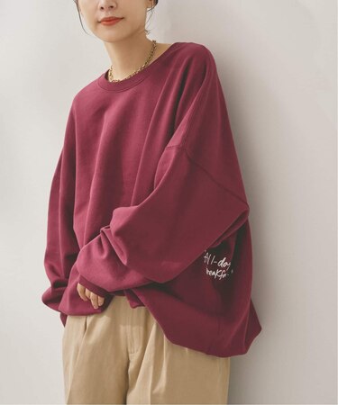Higuchi*S2wayオーバーサイズスウェット