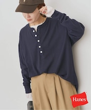 Hanes / ヘインズ サーマルヘンリーネック