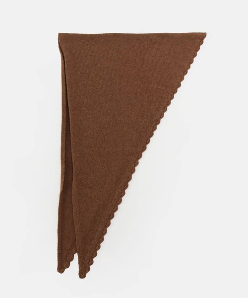 THROW/スロー LUCA Lace Trim Scarf｜スピックアンドスパンの