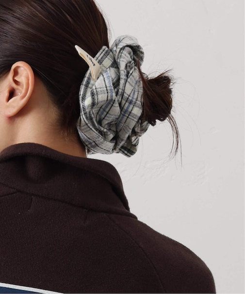 《一部店舗+WEB限定》Uhr/ウーア CHOU CHOU SPANGLE CHECK