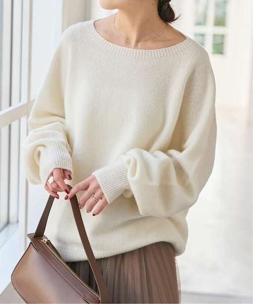 【完売品】ニュアンスコクーンシルエットニット ニュアンスコクーンシルエットニット（ニット／セーター）｜Spick and