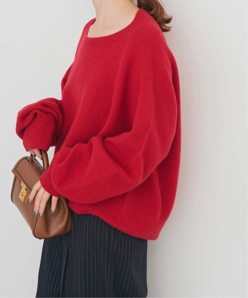 新色有り / 追加》ニュアンスコクーンシルエットニット｜スピック
