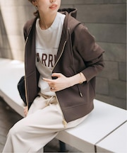 《追加5》ストレッチジップフードパーカー