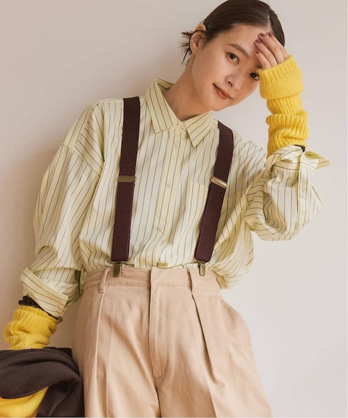 a&m マルチストライプシャツ｜スピックアンドスパンの通販｜&mall