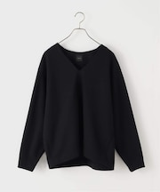 《一部店舗+WEB限定》深Vネックコクーンプルオーバー
